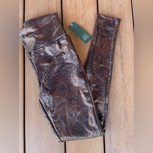 Leopard leggings nwt